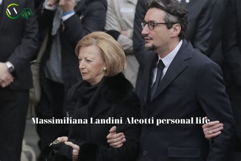 massimiliana landini aleotti dove vive